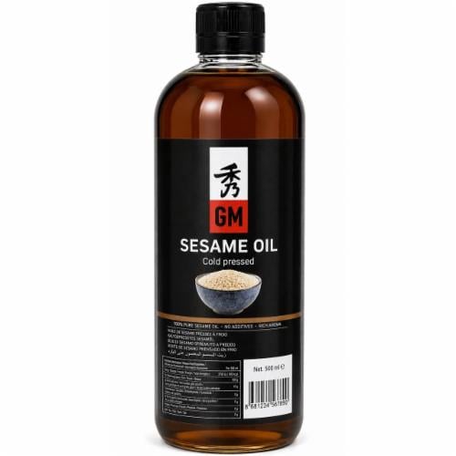 Масло кунжутное GM Sesame Oil холодный отжим 1 л (37523329)