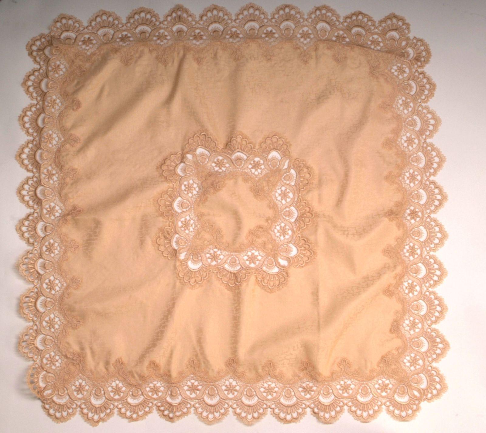 Столешница ТД Сеул кружевная горчица 85x85 см Столешница ТД Сеул кружевная горчица 85x85 см