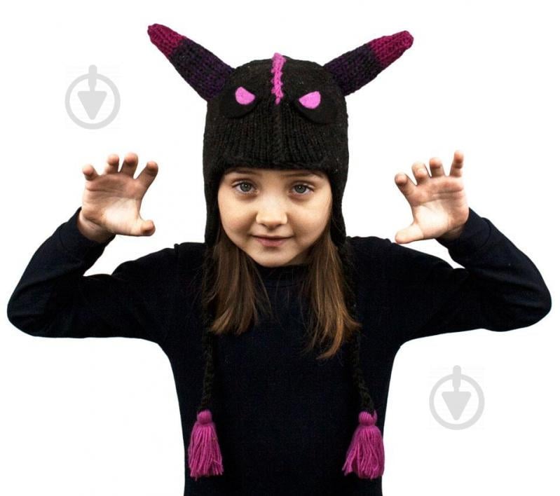 Шапка с ушками детская Animals Pokemon Kathmandu Оne size Чёрный (23046)