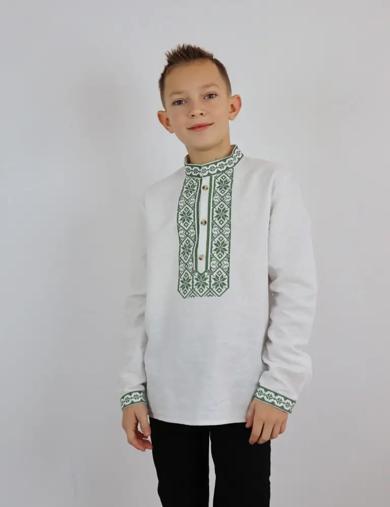 Рубашка детская с вышивкой XRmaster Нестор (0001609) - фото 6