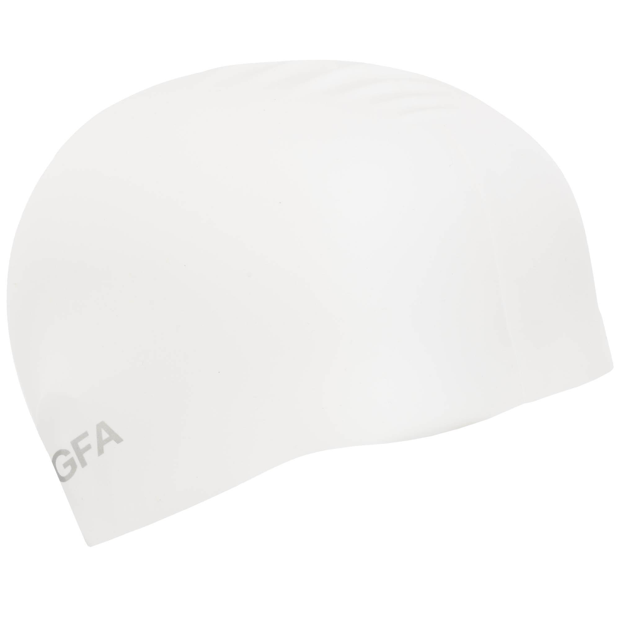 Шапочка для плавання для дорослих YINGFA C0081 силіконова L Білий (C0081_Белый_L) - фото 2
