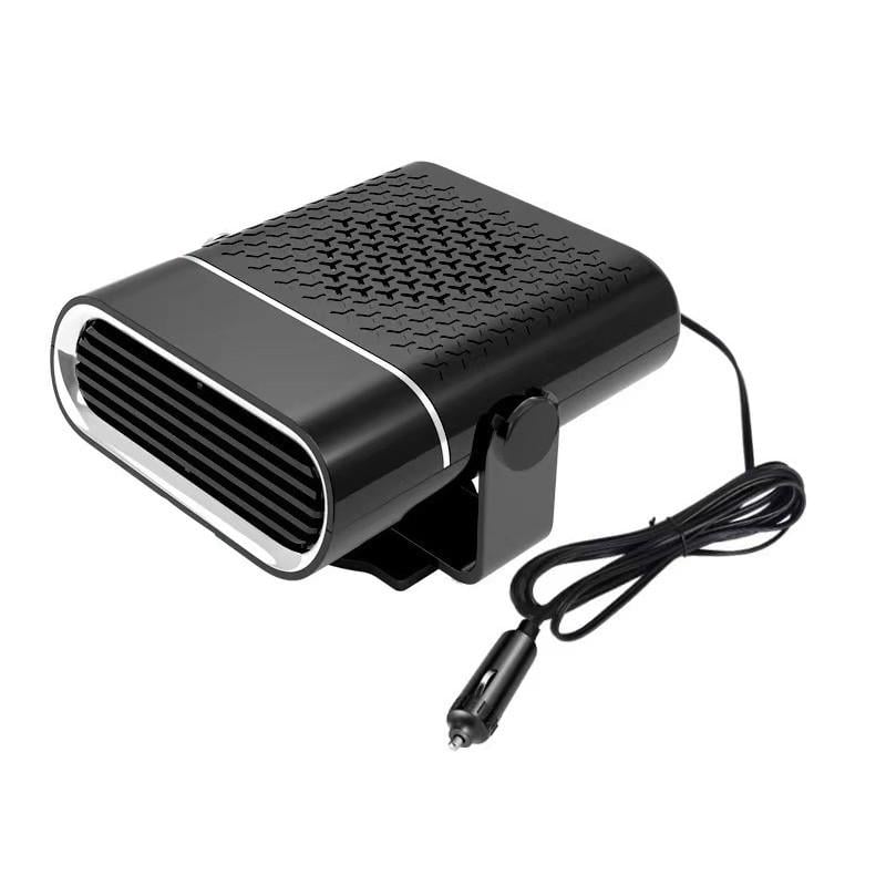 Тепловентилятор автомобільний Lesko LY-120 тепле та холодне повітря 12V 150W Black (24366586)