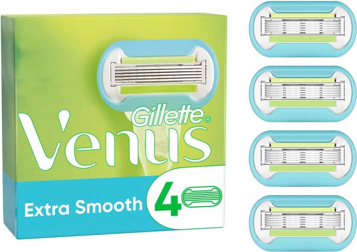 Картриджи сменные для бритья женские Gillette Venus 5 лезвий Extra Smooth кассеты 4 шт. (8056820)
