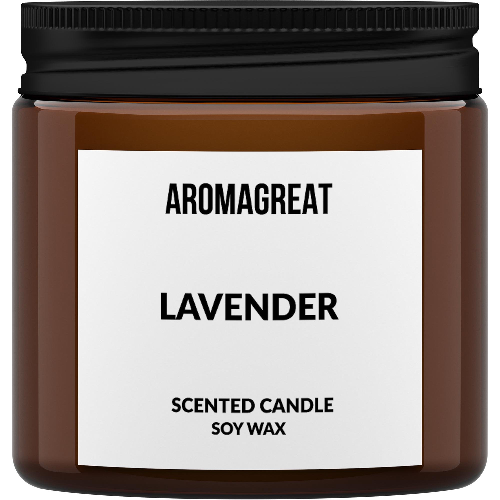 Ароматическая свеча из соевого воска Лаванда 100 г
