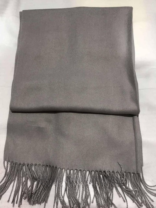 Шарф женский кашемировый Серый (ШарфКаш61) Шарф женский кашемировый Серый (ШарфКаш61)