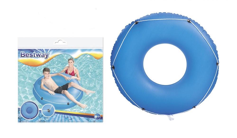 Круг надувной с веревкой Bestway Порыв летнего ветра 119 см 12+ Синий (36120) - фото 4 Круг надувной с веревкой Bestway Порыв летнего ветра 119 см 12+ Синий (36120) - фото 4