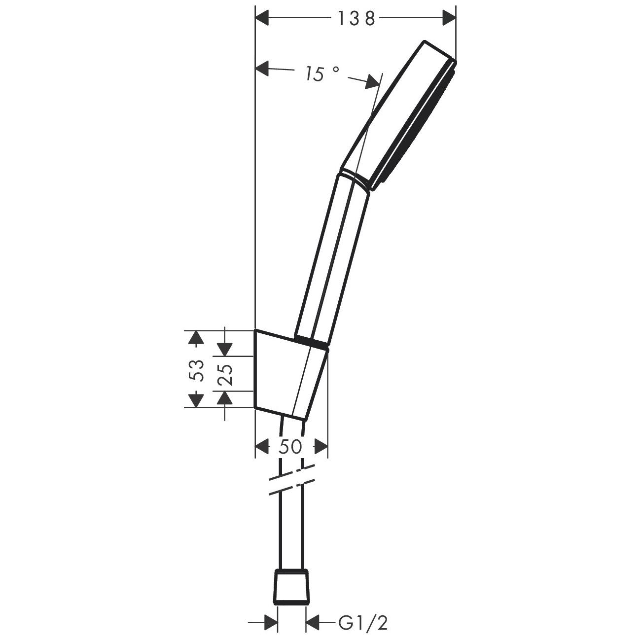 Душовий комплект Hansgrohe PULSIFY 24301670 Чорний (115326) - фото 2