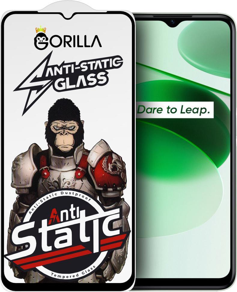 Защитное стекло Gorilla Anti-Static Realme C35 (35951)