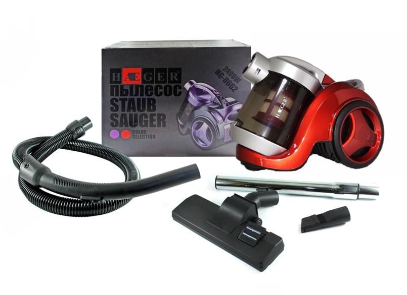 Пылесос мультициклон Haeger HG-8662 1200 Вт Красный (1549946481)