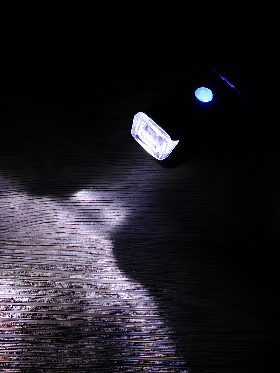 Ліхтарик для велосипеда usb передній led з мигалкою Andowl Q-BK016 на акумуляторі Чорний (c4afe469) - фото 7