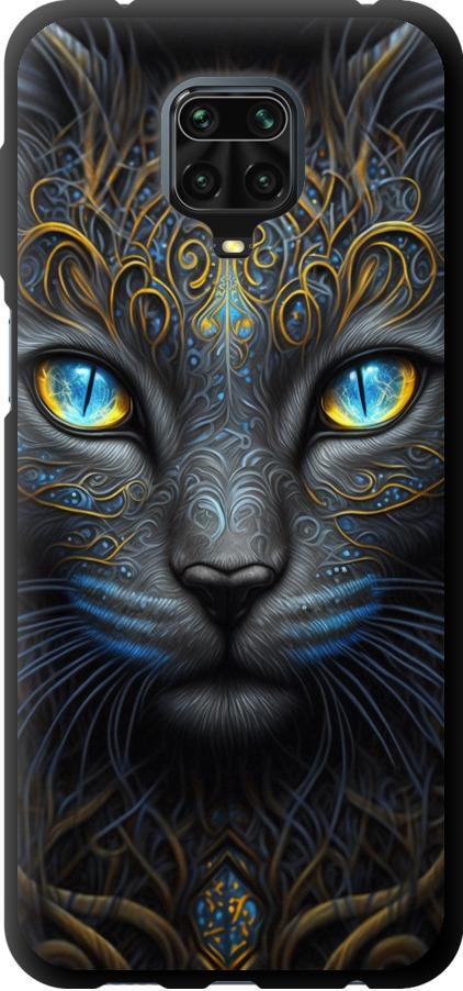 Чехол на Xiaomi Redmi Note 9 Pro Кошка (5548b-1911-42517)