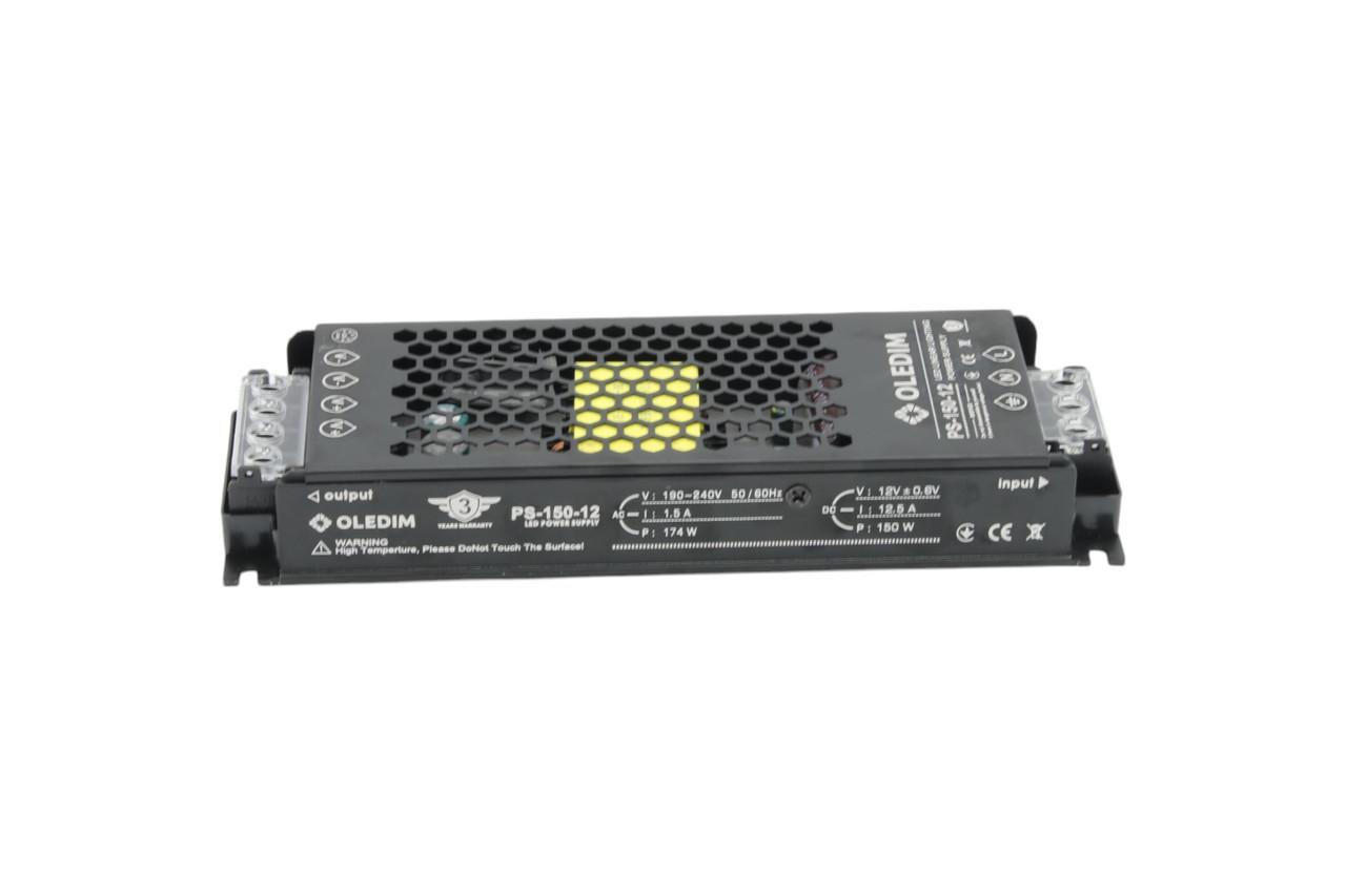 Блок питания Oledim PS-150-12V 12,5A 150 W (7771311) - фото 2