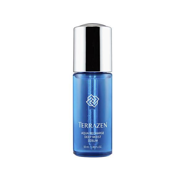 Сыворотка с гиалуроновым комплексом TERRAZEN AQUA RECHARGE DEEP MOIST SERUM глубоко увлажняющая 55 мл