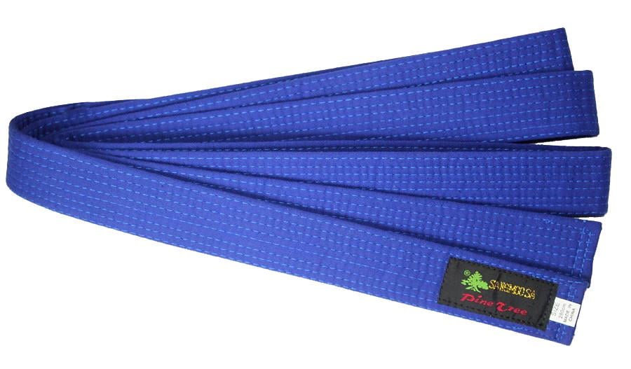 Пояс для единоборств Pine Tree 260 см Синий (67733)