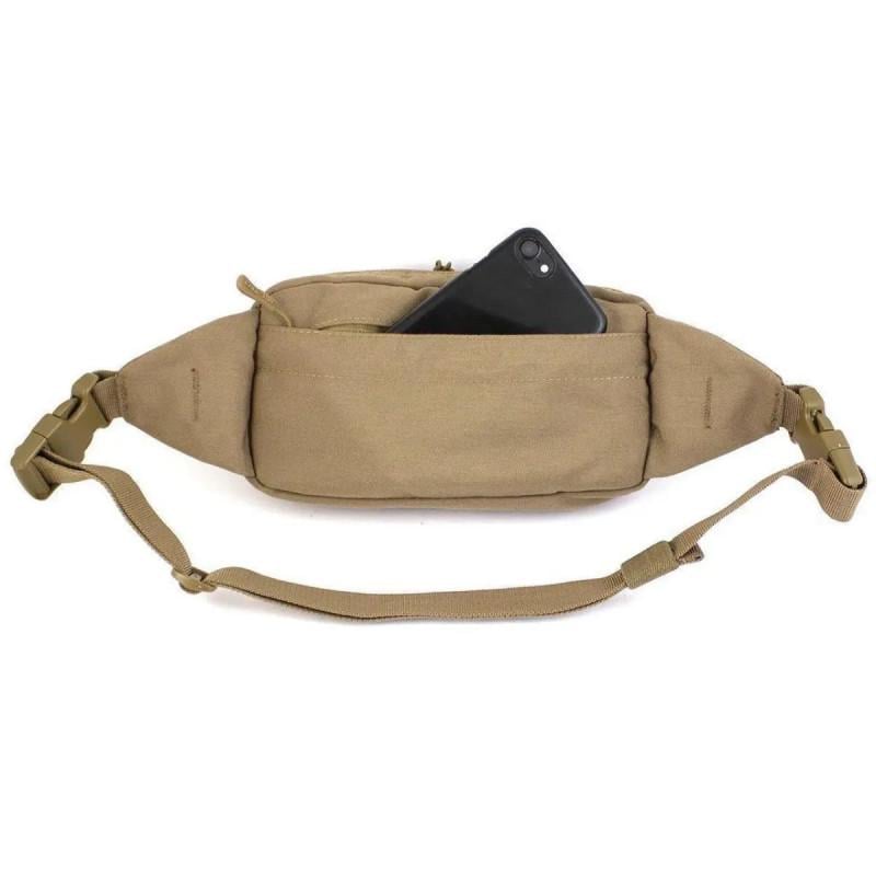 Сумка Mil-tec Fanny Pack Molle 23,5х6х12 см Койот (6653 yavs L) - фото 7