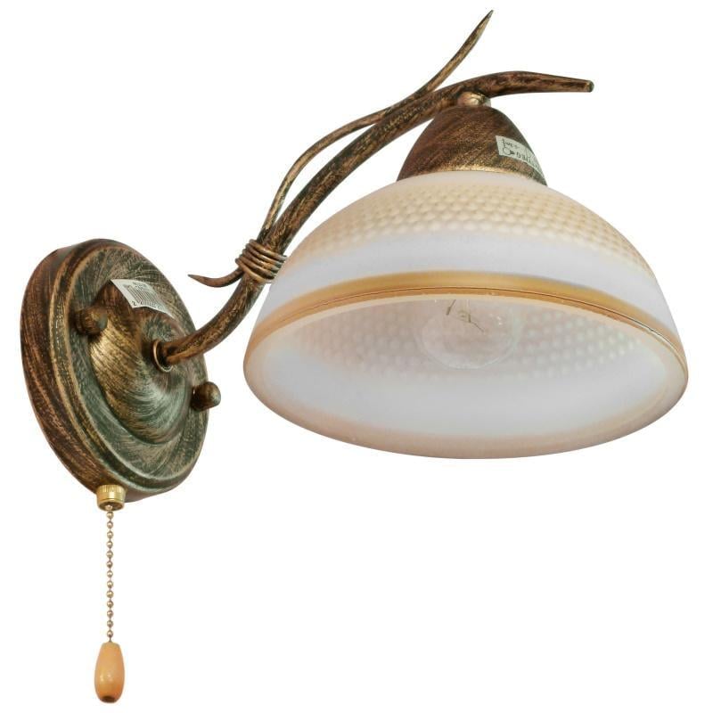 Бра настенное накладное BKL-166W/1 E27 с выключателем кантри (L5-326)