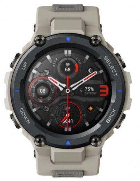 ᐉ Часы смарт Amazfit T-Rex Pro Desert Grey • Купить в Киеве, Украине ...