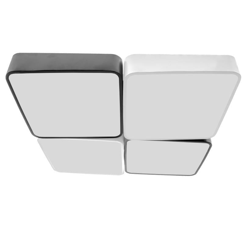 Світильник світлодіодний настінно-стельовий накладний Brille WBL-06/96W NW BK/WH