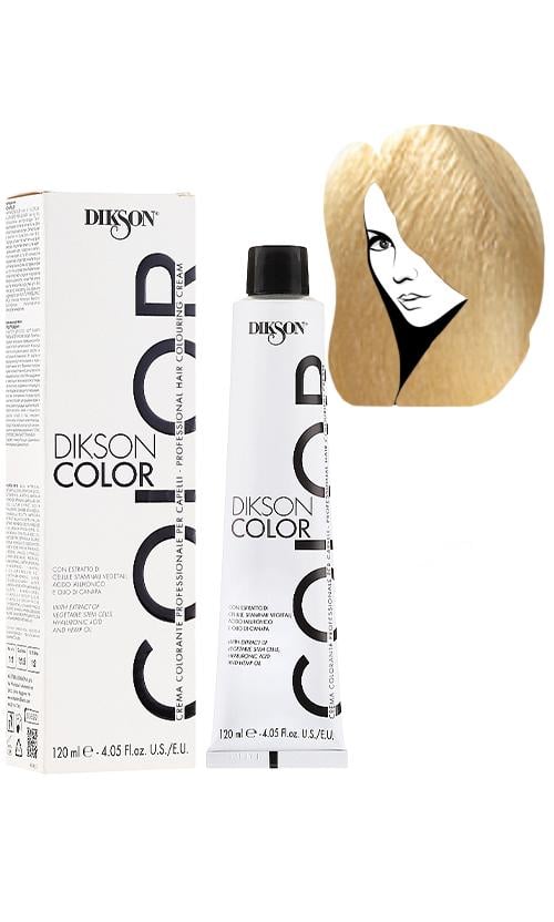 Фарба для волосся Dikson Professional Hair Colouring Cream 10,00 Дуже світло-русявий (28490)