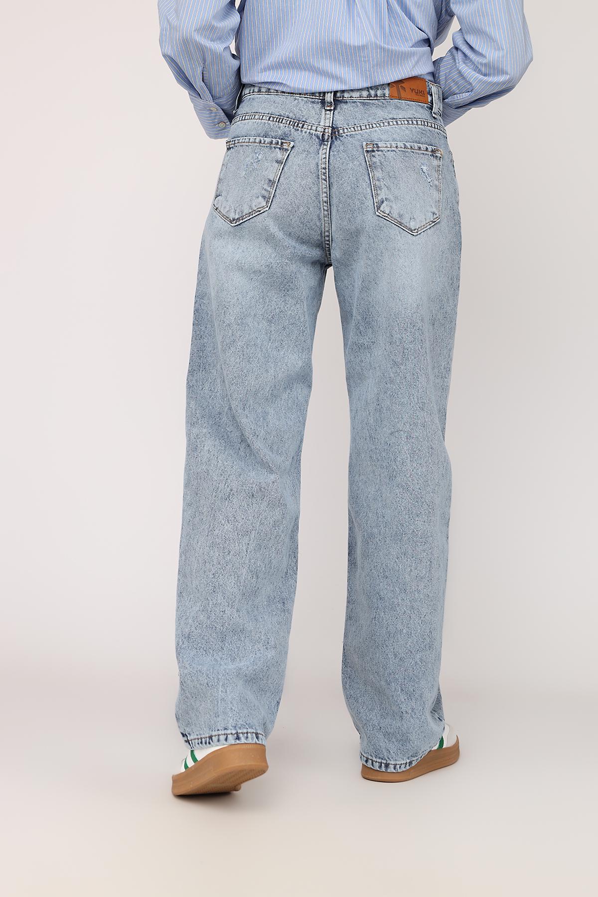 Джинси жіночі Baggy ЦБ-00274406 р. 42 Блакитний (SKT001058520) - фото 5 Джинси жіночі Baggy ЦБ-00274406 р. 42 Блакитний (SKT001058520) - фото 5