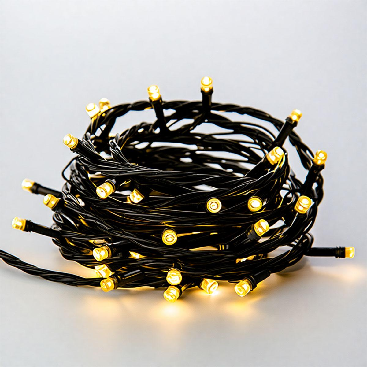 Гирлянда-штора новогодняя сетевая 3х2 м 144LED Черный/Желтый (ZWM32144LEDY) - фото 7 Гирлянда-штора новогодняя сетевая 3х2 м 144LED Черный/Желтый (ZWM32144LEDY) - фото 7