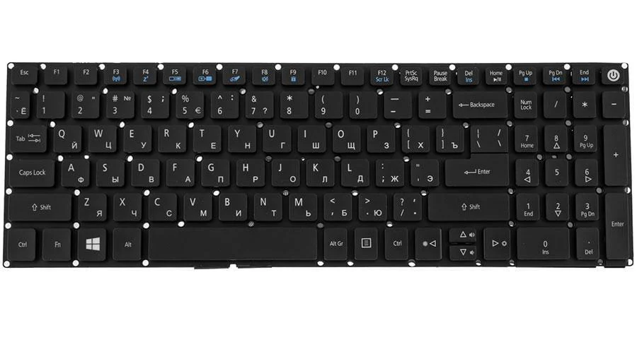Клавиатура для ноутбука Acer Extensa EX2511 Черный (162104)