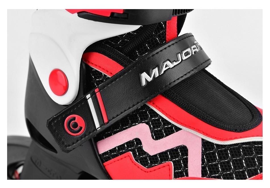 Ролики Micro Majority 31-34 Red/Black - фото 7