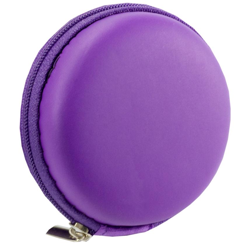 Чохол для навушників Round Matt Purple