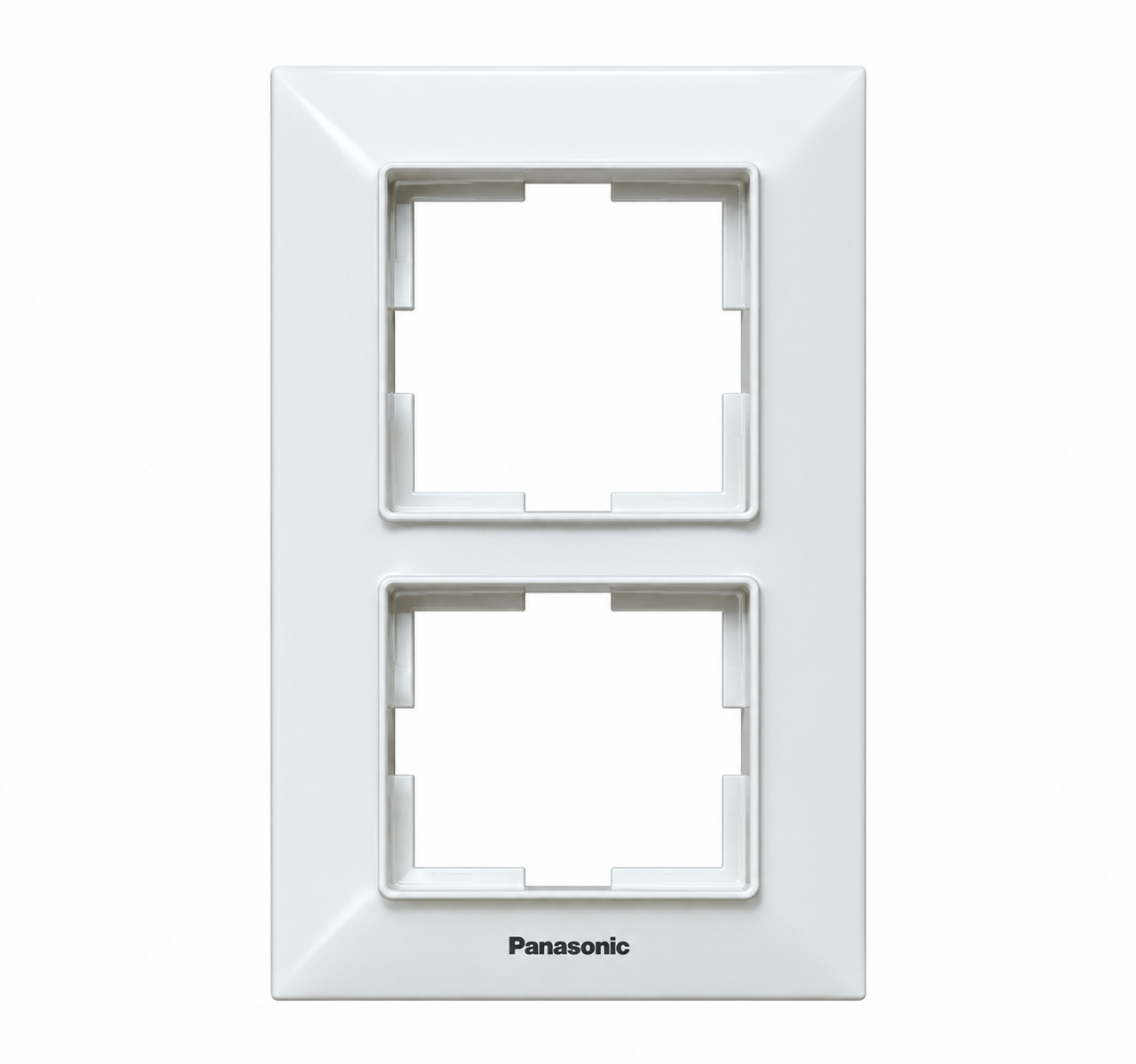 Рамка 2-я вертикальная Panasonic Arkedia Slim Белый