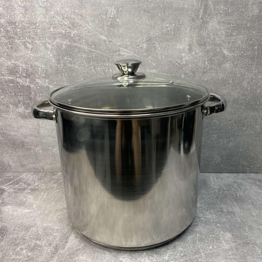 Кастрюля из нержавеющей стали Empire EM-7356 с двойным дном 10,5 л (2386083911) Кастрюля из нержавеющей стали Empire EM-7356 с двойным дном 10,5 л (2386083911)