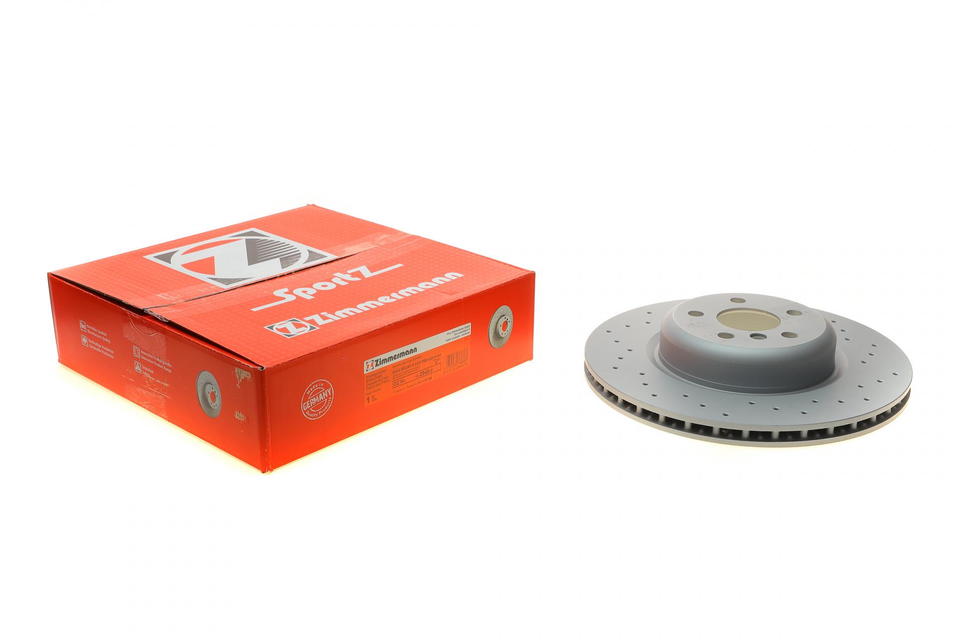 Диск тормозной задний ZIMMERMANN для BMW 3 G20/G30/5G31/6 G32/X5 G05/F95 17- с покрытием вентилируемый 345x24 мм (150.2946.52) Диск тормозной задний ZIMMERMANN для BMW 3 G20/G30/5G31/6 G32/X5 G05/F95 17- с покрытием вентилируемый 345x24 мм (150.2946.52)