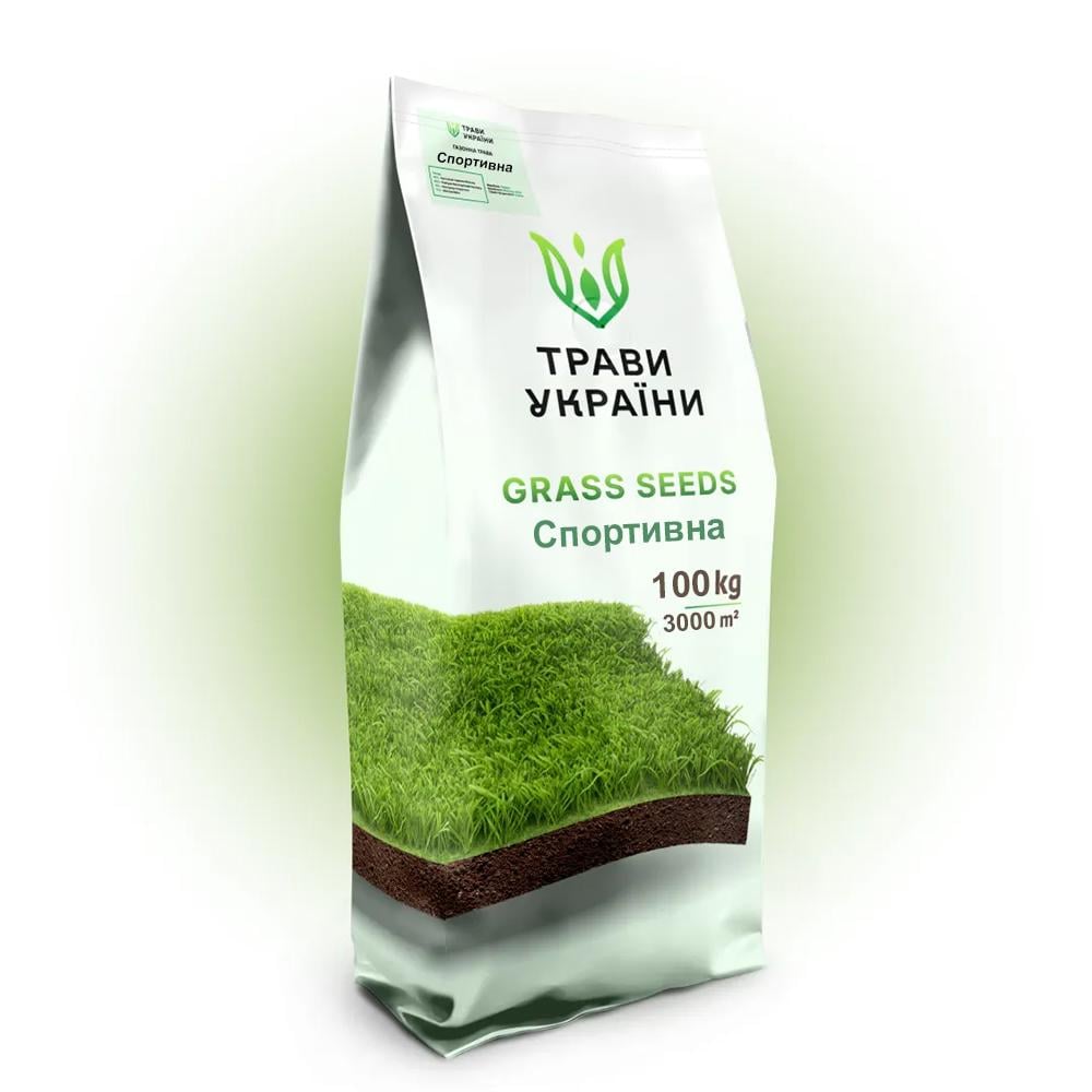 Семена газонной травы Трави України спортивная 100 кг - фото 1 Семена газонной травы Трави України спортивная 100 кг - фото 1
