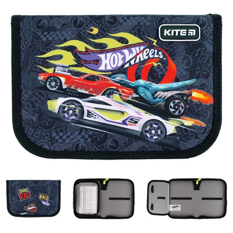 Набір шкільний для хлопчика молодших класів KITE SET_HW24-501S Hot Wheels рюкзак/пенал/сумка для взуття (2296749411) - фото 10