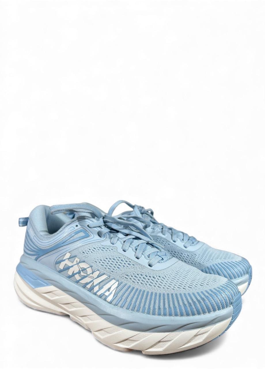 Кросівки жіночі Hoka One One Bondi 7 Wide 1110531 IRW р. 40 2/3 25,5 см Блакитний (30644500)