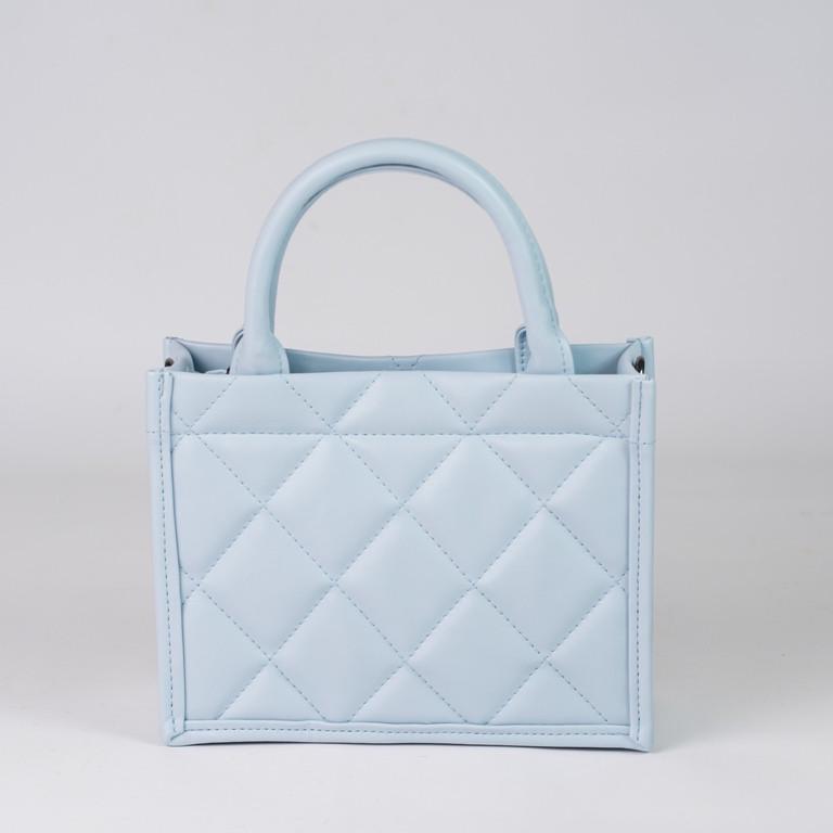 Сумка женская XENIA № 03-24 маленькая классическая из гладкой экокожи Голубой - фото 1 Сумка женская XENIA № 03-24 маленькая классическая из гладкой экокожи Голубой - фото 1