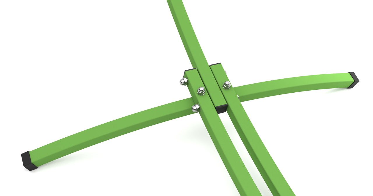 Стойка для двухместного гамака WCG металлическая с креплением для дома/дачи/сада Салатовый (WCGR-LM1) - фото 7