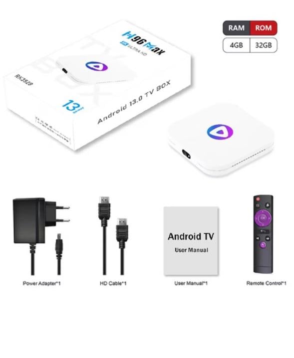 Смарт-приставка H96Max M1 Android 13 4/32 Гб Smart TV Box (29751334) - фото 4 Смарт-приставка H96Max M1 Android 13 4/32 Гб Smart TV Box (29751334) - фото 4