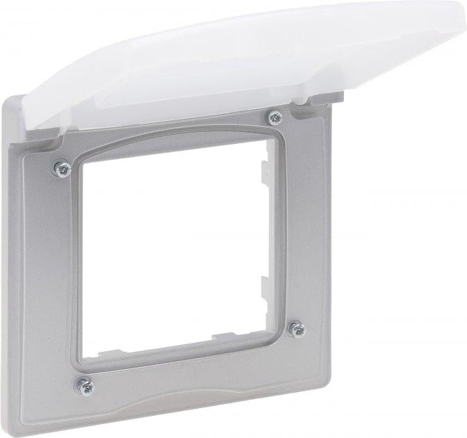 Рамка 1 пост Legrand 863396 Niloe Step пластик IP44 с защитной крышкой Алюминий (11625369) Рамка 1 пост Legrand 863396 Niloe Step пластик IP44 с защитной крышкой Алюминий (11625369)