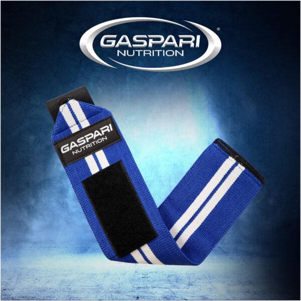 Бинты кистевые Gaspari Nutrition Wrist Wraps Blue