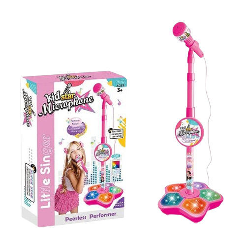 Микрофон со стойкой KID STAR (1-6-218273)