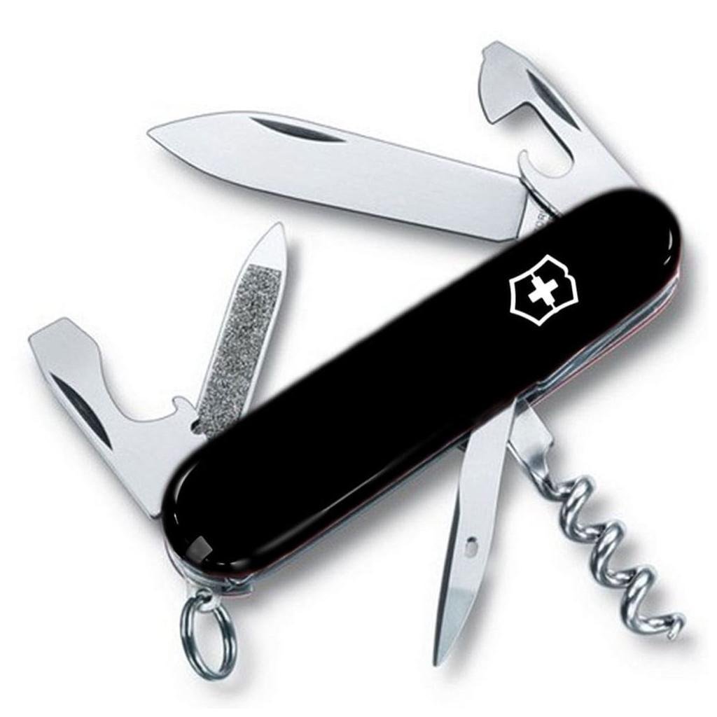 Нож складной Victorinox Sportsma 84 мм Черный (m344508)