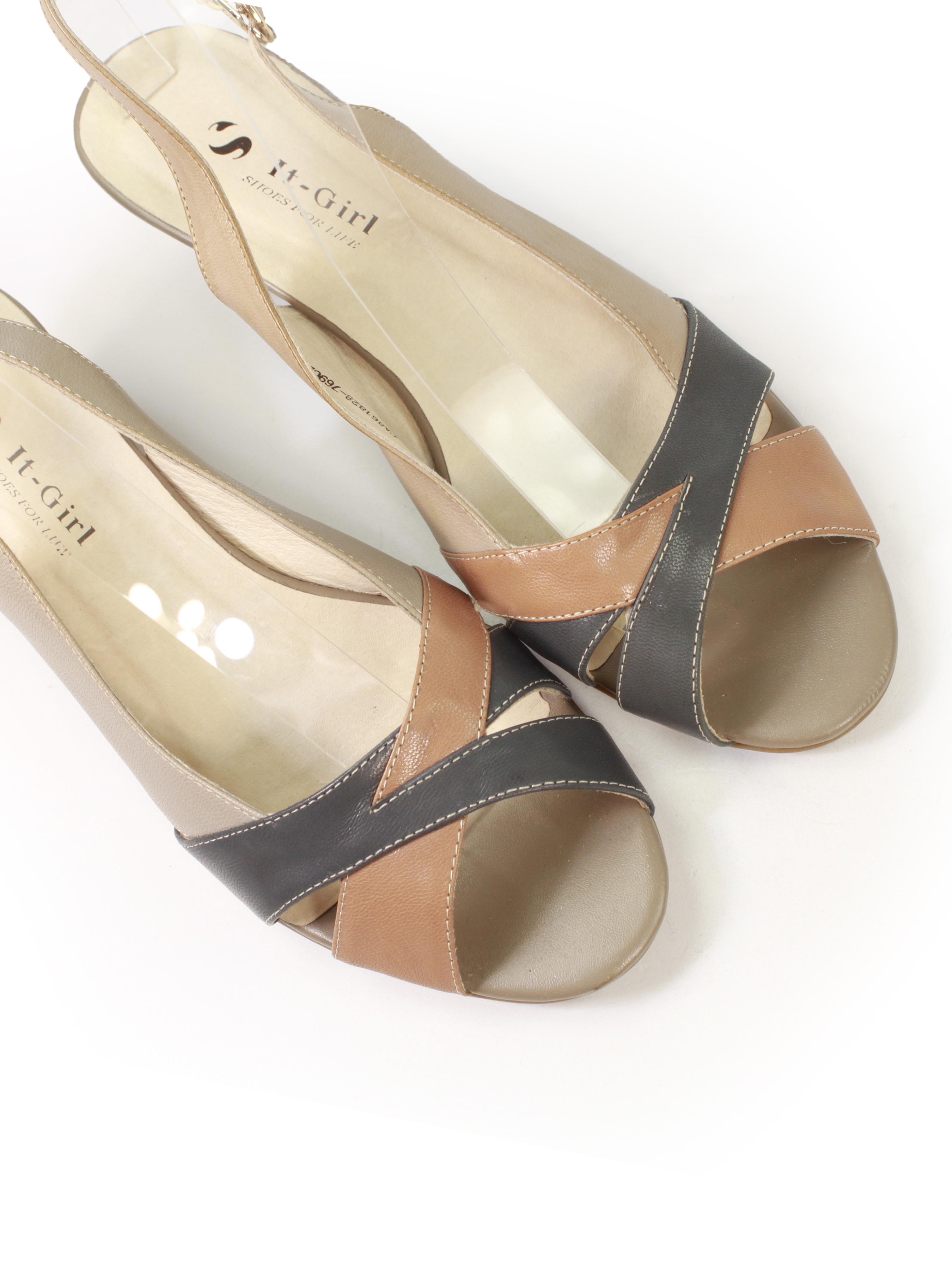 Босоножки женские It-girl CA861828-769CL р. 39 Coffee (CA861828-769CL_39) - фото 5