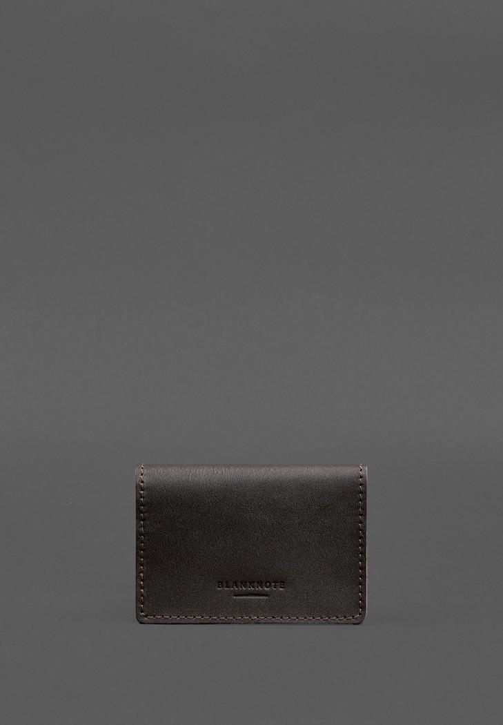 Обкладинка шкіряна для пенсійного посвідчення Темно-коричневий (A-028602) - фото 4 Обкладинка шкіряна для пенсійного посвідчення Темно-коричневий (A-028602) - фото 4