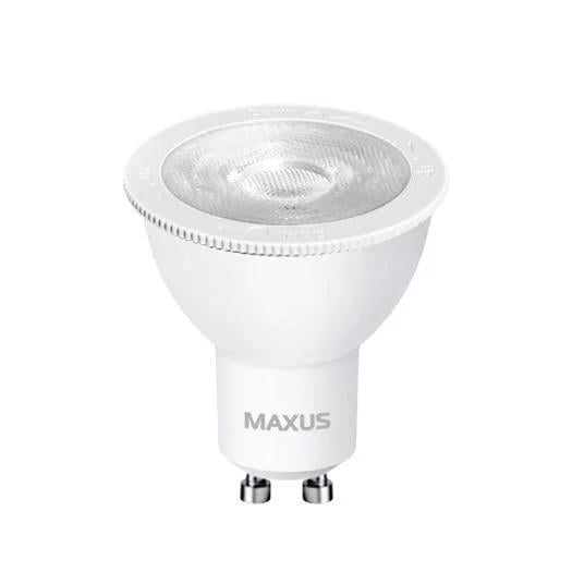 Світлодіодна лампа Maxus 1-LED-724 MR16 7W 4100K 38х60х 220V GU10 (27830288)