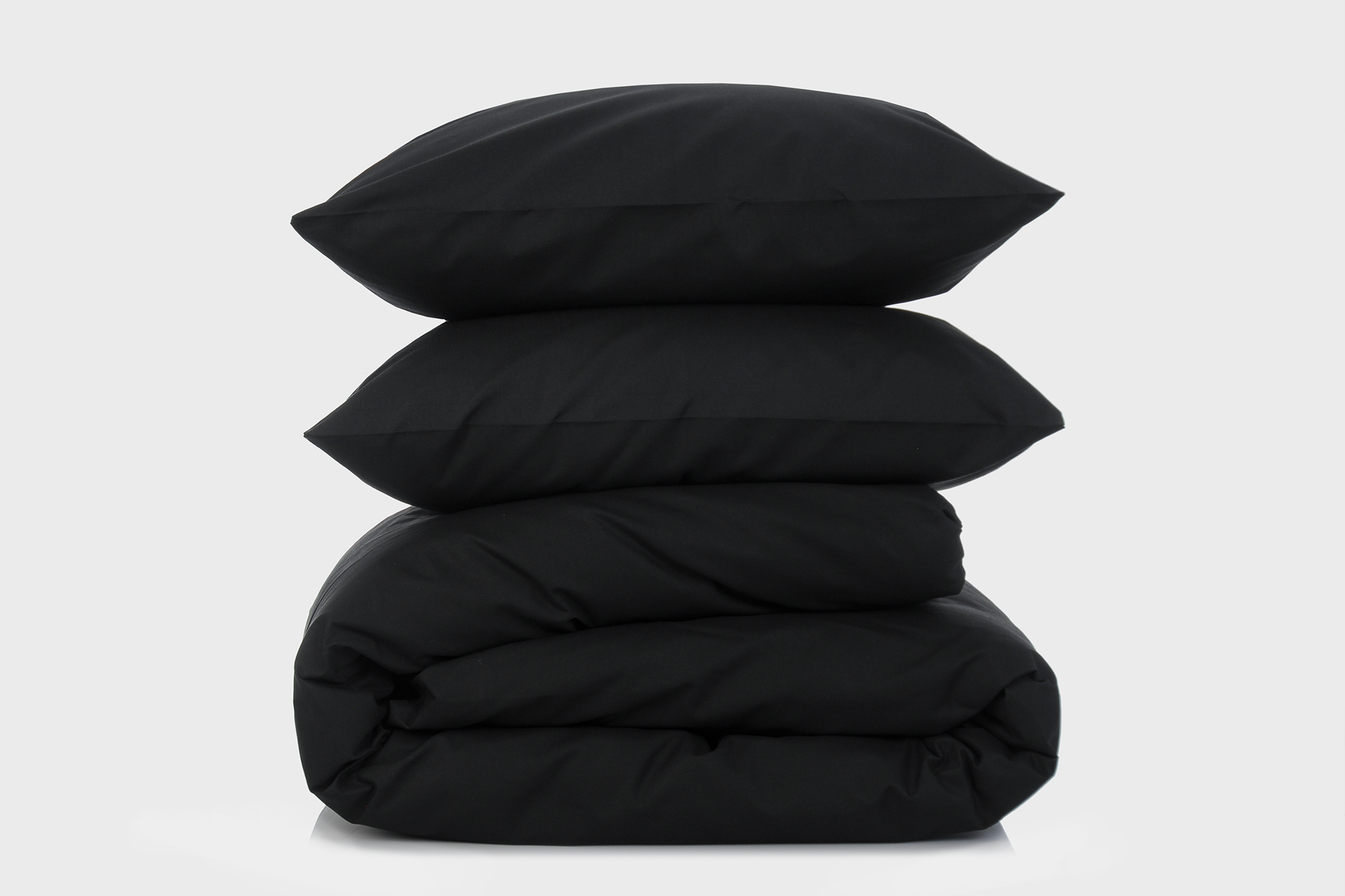 Комплект постельного белья полуторный Amore Glux-1032 бязь Черный (KPB-A1,5-Glux-1032black(70x70)_)