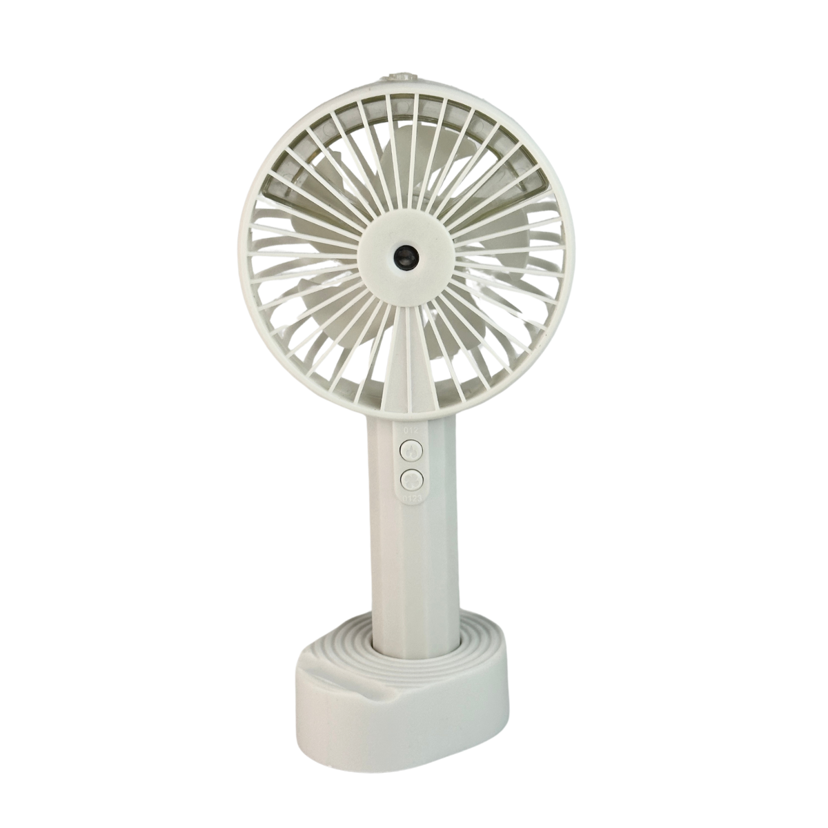 Вентилятор ручной аккумуляторный KINZO COOLING-KINZ-01-M2 с эффектом увлажнения воздуха и USB-подставкой Белый (18827638) Вентилятор ручной аккумуляторный KINZO COOLING-KINZ-01-M2 с эффектом увлажнения воздуха и USB-подставкой Белый (18827638)