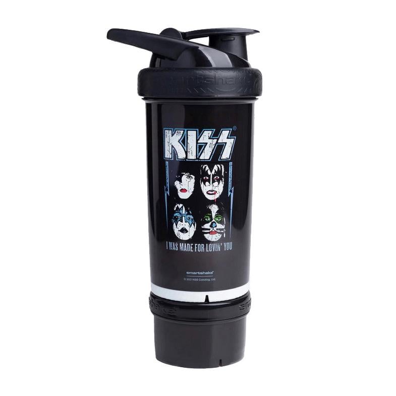 Шейкер для протеїну з відсіком SmartShake Revive KISS 750 мл