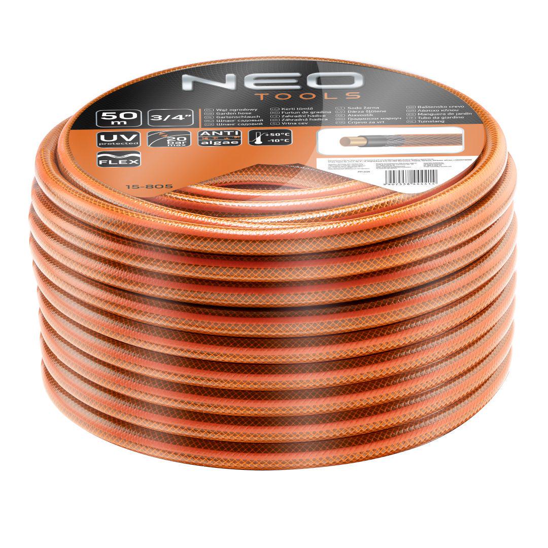 Шланг садовый NEO Tools Economic 3/4" 50 м (15-805) Шланг садовый NEO Tools Economic 3/4" 50 м (15-805)