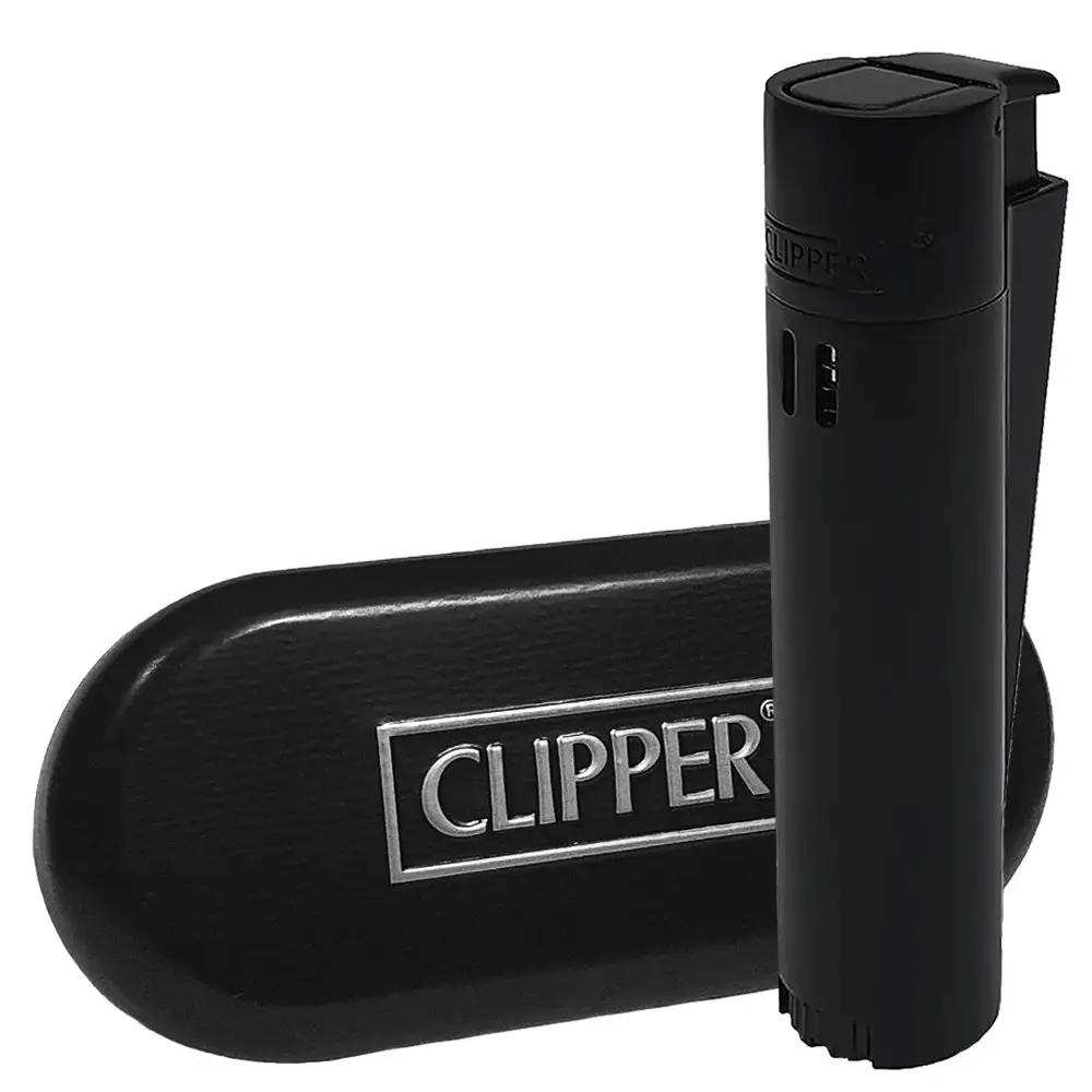 Зажигалка Clipper металл турбо Черный (11819863)