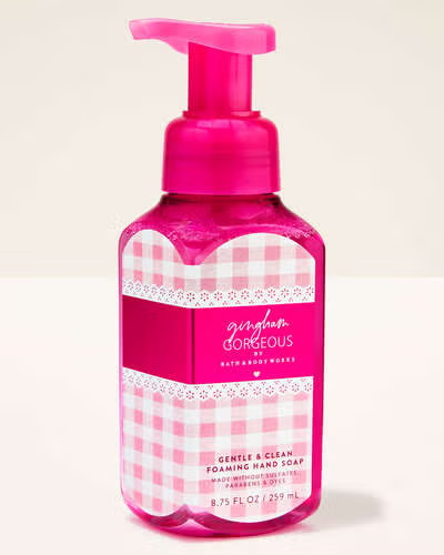 Мыло-пена для рук Bath & Body Works Gingham Gorgeous Gentle & Clean Foaming Hand Soap 259 мл (1200198002551) Мыло-пена для рук Bath & Body Works Gingham Gorgeous Gentle & Clean Foaming Hand Soap 259 мл (1200198002551)